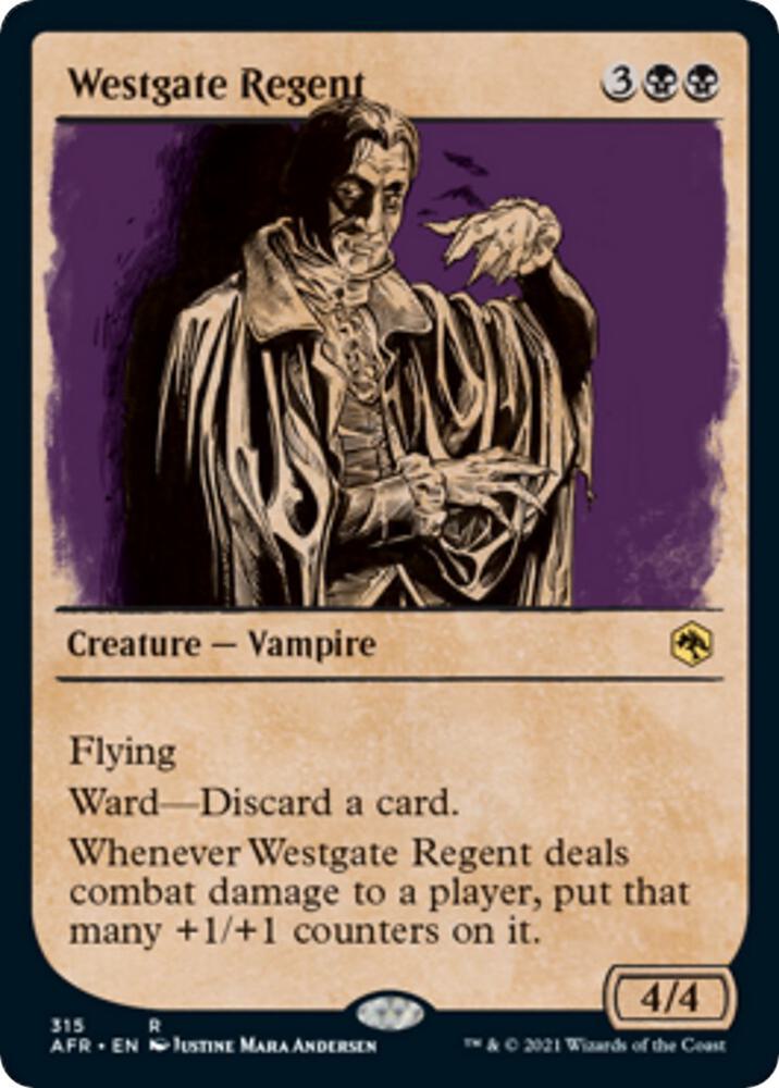Westgate Regent (Showcase) 315 card from Adventures in the Forgotten Realms