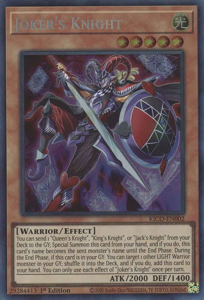 Joker's Knight (CR) KICO-EN002 card from King's Court
