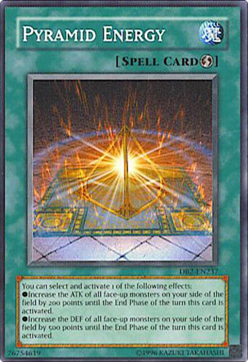 Pyramid Energy DB2-EN237 card from Dark Beginning 2