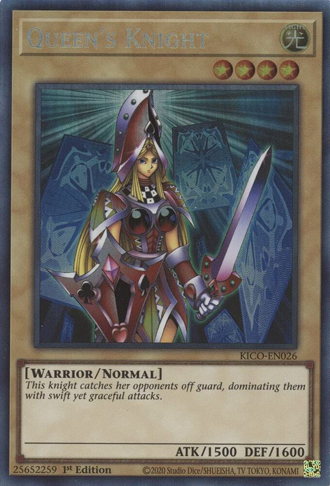 Queen's Knight (CR) KICO-EN026 card from King's Court