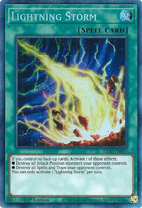 Lightning Storm (CR) KICO-EN057 card from King's Court