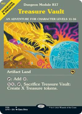 Treasure Vault (Dungeon Module) 358 card from Adventures in the Forgotten Realms