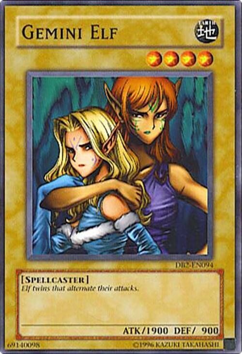 Gemini Elf DB2-EN094 card from Dark Beginning 2