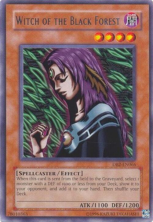 Witch of the Black Forest DB2-EN066 card from Dark Beginning 2