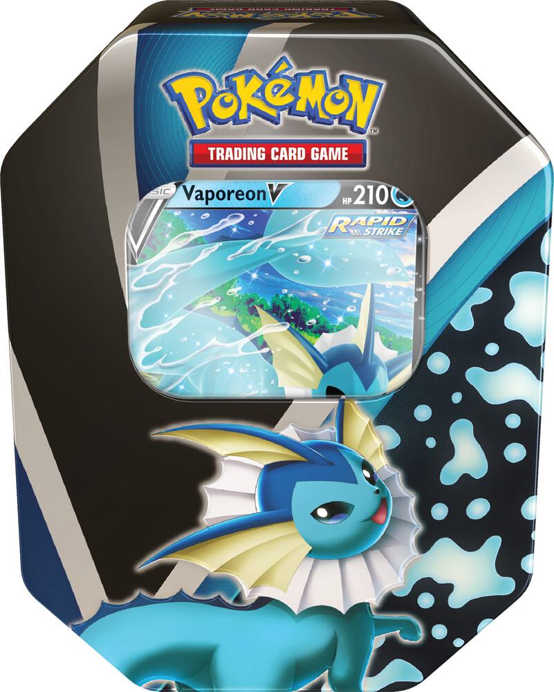 Eevee Evolutions Tin [Vaporeon V] card from Miscellaneous Cards & Products