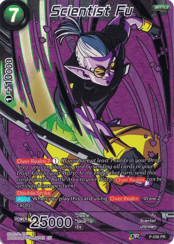 Scientist Fu P-036 card from Collector's Selection Vol. 1