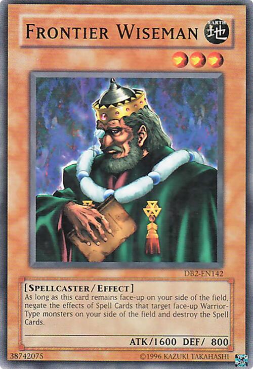 Frontier Wiseman DB2-EN142 card from Dark Beginning 2