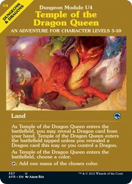 Temple of the Dragon Queen (Dungeon Module) 357 card from Adventures in the Forgotten Realms