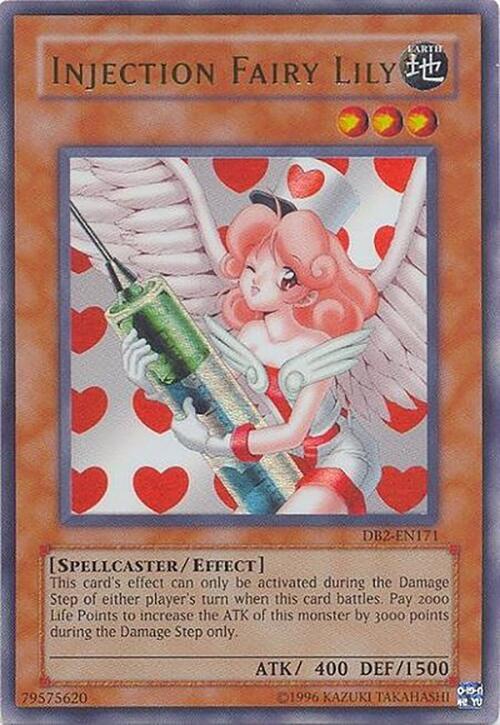 Injection Fairy Lily DB2-EN171 card from Dark Beginning 2