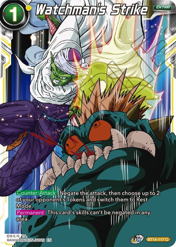 Watchman's Strike BT14-117 card from Cross Spirits