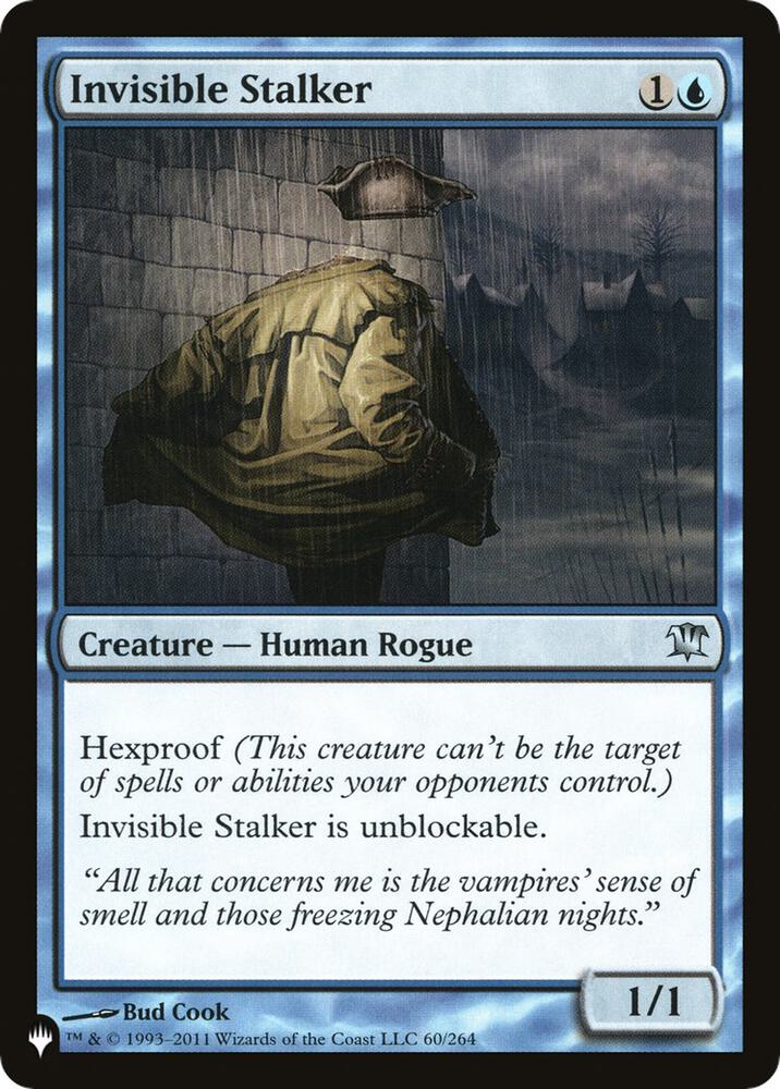 Invisible Stalker (ISD) 60/264 card from The List Reprints