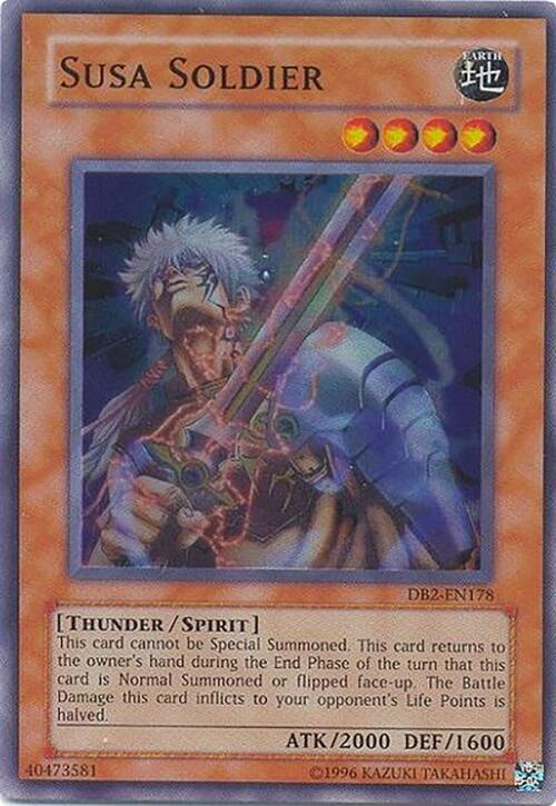 Susa Soldier DB2-EN178 card from Dark Beginning 2