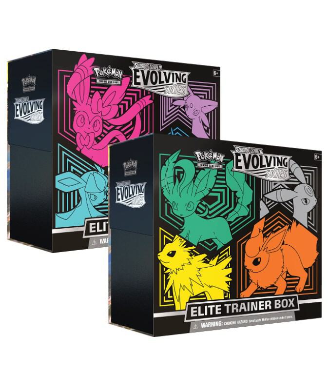Evolving Skies Elite Trainer Box [Set of 2] card from SWSH07: Evolving Skies