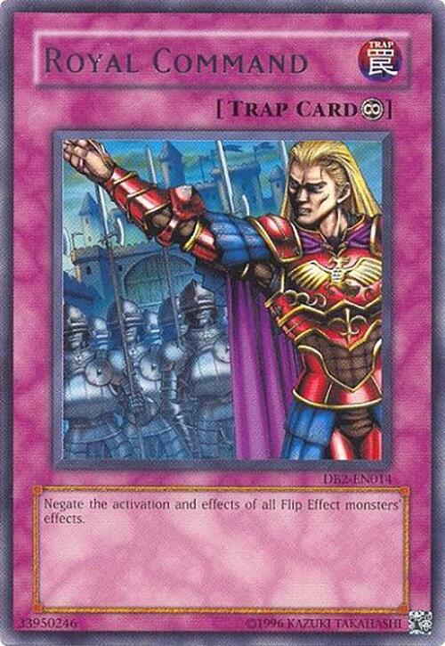 Royal Command DB2-EN014 card from Dark Beginning 2