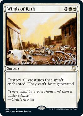 Winds of Rath 78 card from Commander: Adventures in the Forgotten Realms