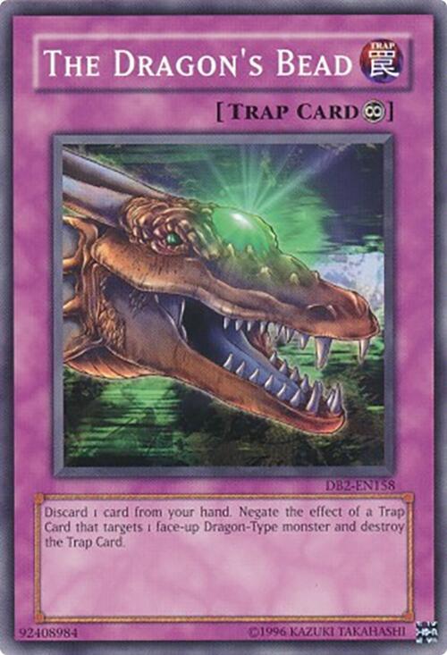 The Dragon's Bead DB2-EN158 card from Dark Beginning 2