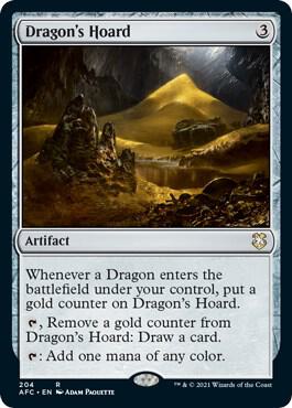 Dragon's Hoard 204 card from Commander: Adventures in the Forgotten Realms