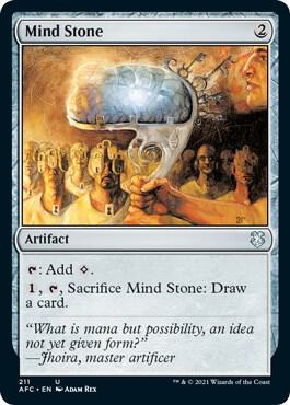 Mind Stone 211 card from Commander: Adventures in the Forgotten Realms