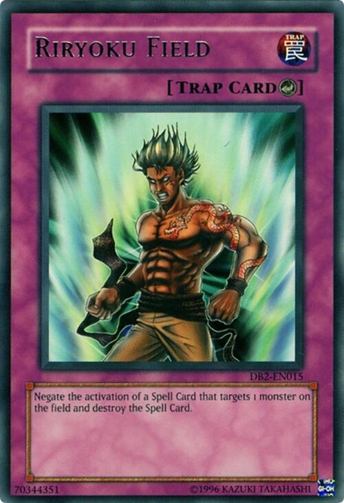 Riryoku Field DB2-EN015 card from Dark Beginning 2