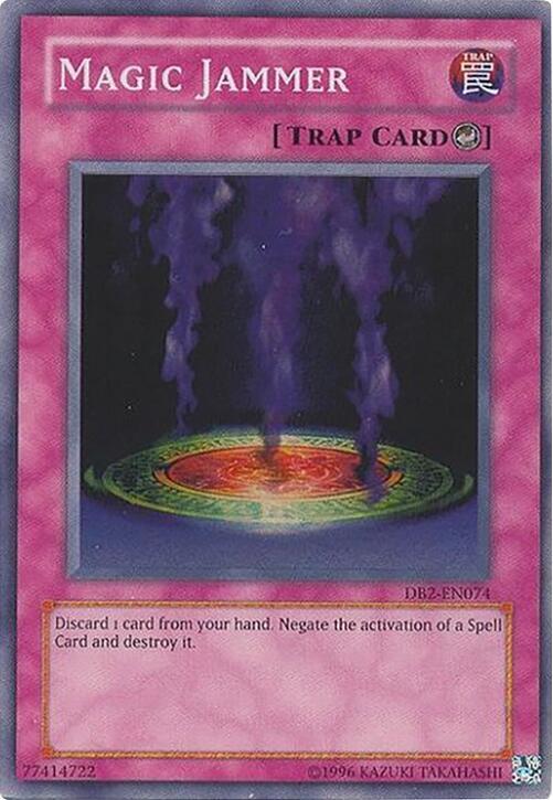 Magic Jammer DB2-EN074 card from Dark Beginning 2