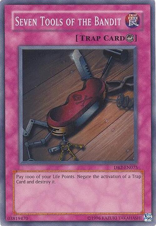 Seven Tools of the Bandit DB2-EN075 card from Dark Beginning 2