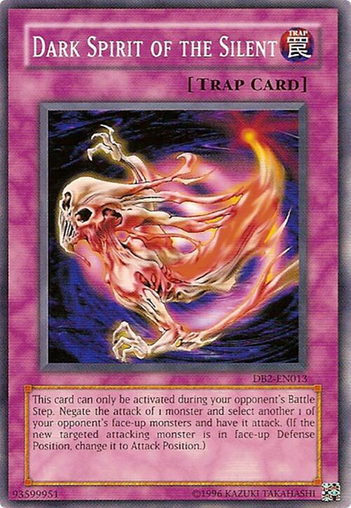 Dark Spirit of the Silent DB2-EN013 card from Dark Beginning 2
