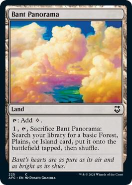 Bant Panorama 225 card from Commander: Adventures in the Forgotten Realms