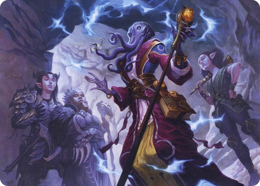True Polymorph Art Card 43 card from Art Series: Adventures in the Forgotten Realms