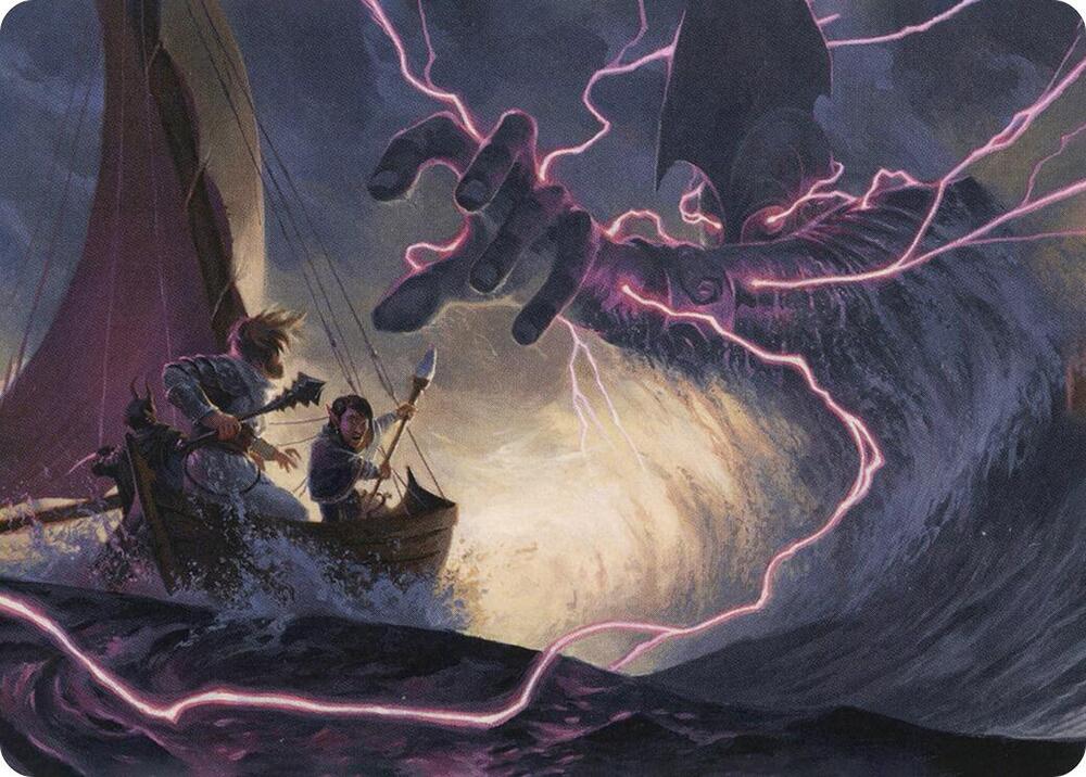 Hall of Storm Giants Art Card 54 card from Art Series: Adventures in the Forgotten Realms