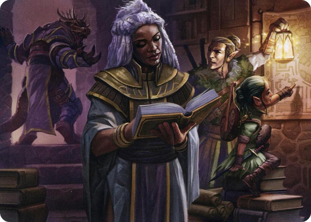 You Find the Villains' Lair Art Card 40 card from Art Series: Adventures in the Forgotten Realms