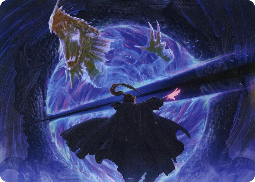 Bar the Gate Art Card 45 card from Art Series: Adventures in the Forgotten Realms