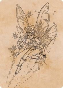 Pixie Guide (Showcase) Art Card 78 card from Art Series: Adventures in the Forgotten Realms