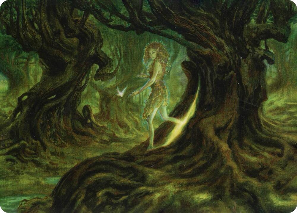 Neverwinter Dryad Art Card 69 card from Art Series: Adventures in the Forgotten Realms