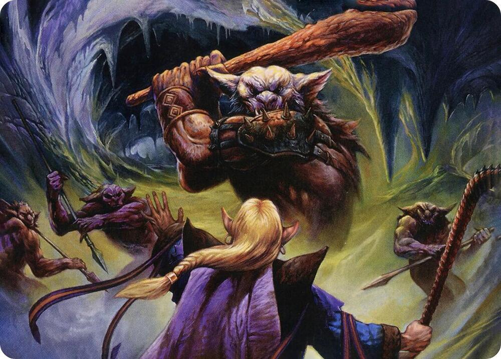 Den of the Bugbear (34/81) Art Card card from Art Series: Adventures in the Forgotten Realms