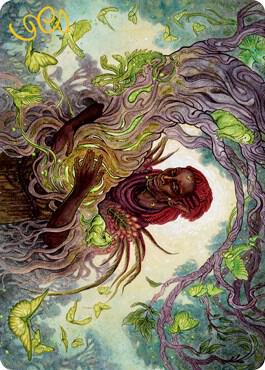 Circle of Dreams Druid Art Card (Gold-Stamped Signature) 66 card from Art Series: Adventures in the Forgotten Realms