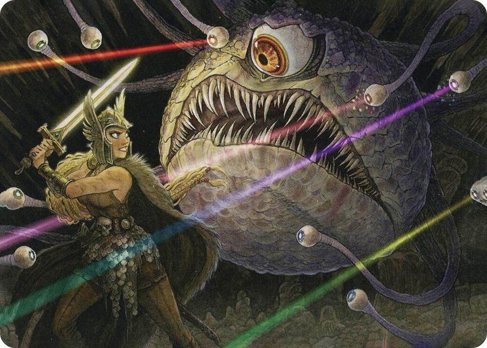 Hive of the Eye Tyrant Art Card 53 card from Art Series: Adventures in the Forgotten Realms