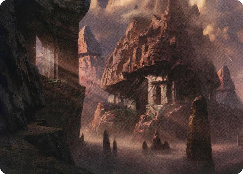 Mountain (62/81) Art Card card from Art Series: Adventures in the Forgotten Realms
