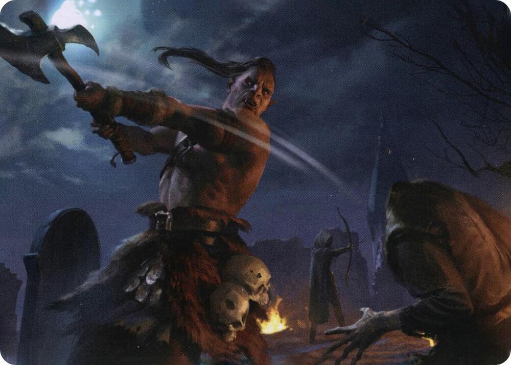 Critical Hit Art Card 38 card from Art Series: Adventures in the Forgotten Realms