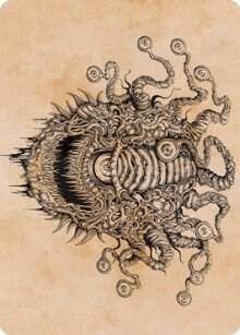 Baleful Beholder (Showcase) Art Card 68 card from Art Series: Adventures in the Forgotten Realms
