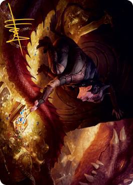 Hoard Robber Art Card (Gold-Stamped Signature) 41 card from Art Series: Adventures in the Forgotten Realms
