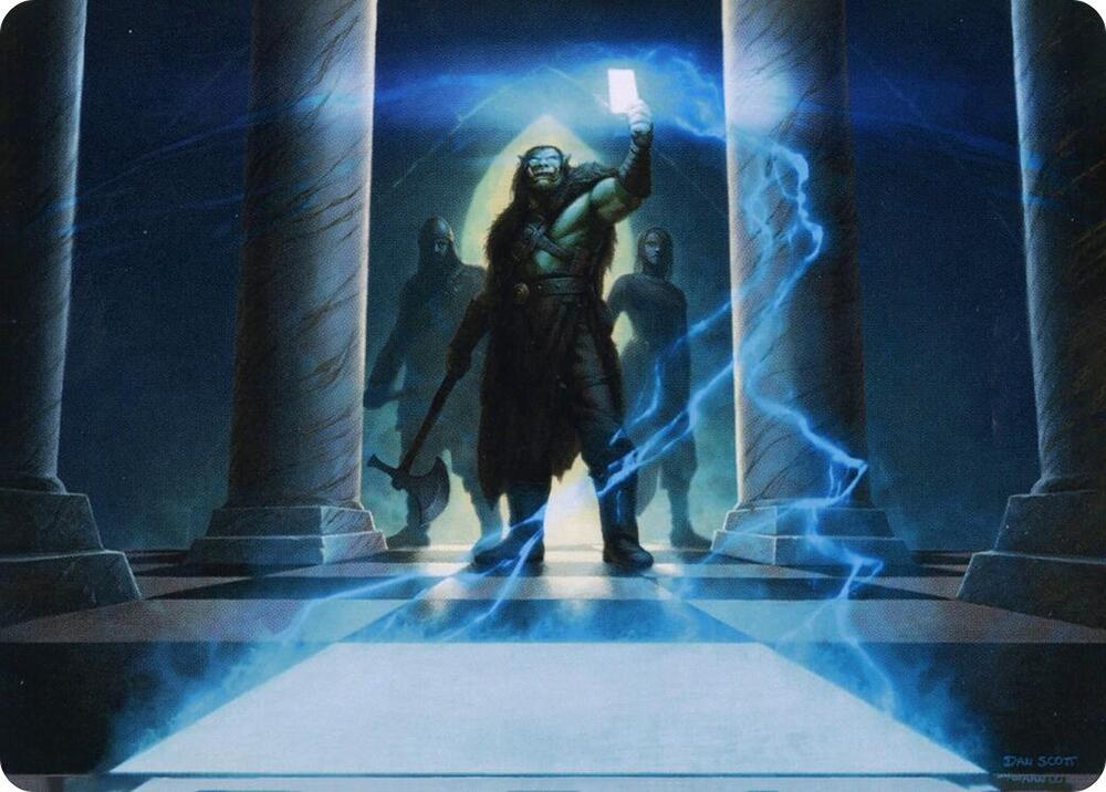 Sudden Insight Art Card 39 card from Art Series: Adventures in the Forgotten Realms