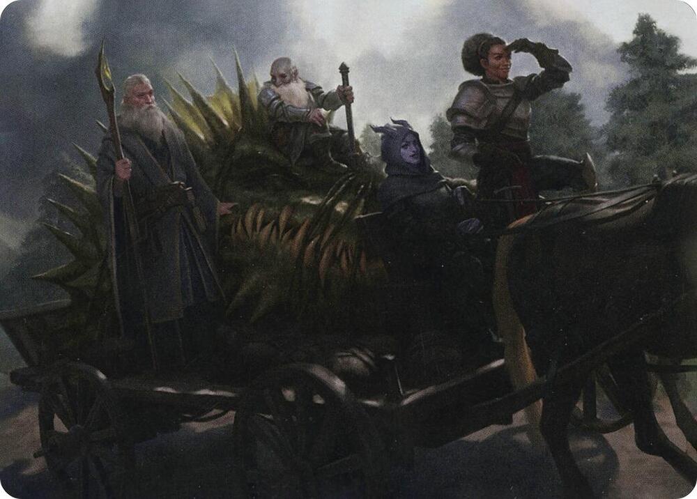 Grim Bounty Art Card 72 card from Art Series: Adventures in the Forgotten Realms