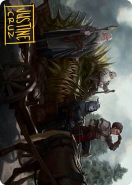 Grim Bounty Art Card (Gold-Stamped Signature) 72 card from Art Series: Adventures in the Forgotten Realms