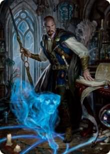 Mordenkainen Art Card 75 card from Art Series: Adventures in the Forgotten Realms