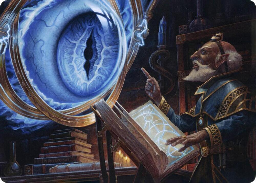 Contact Other Plane Art Card 37 card from Art Series: Adventures in the Forgotten Realms