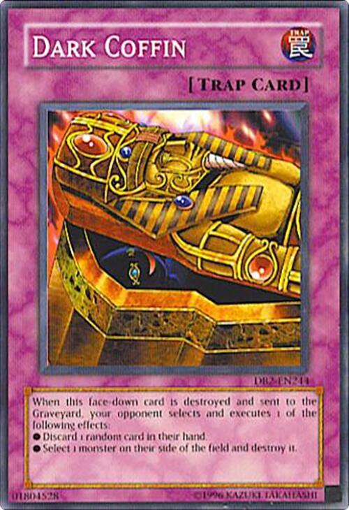 Dark Coffin DB2-EN244 card from Dark Beginning 2