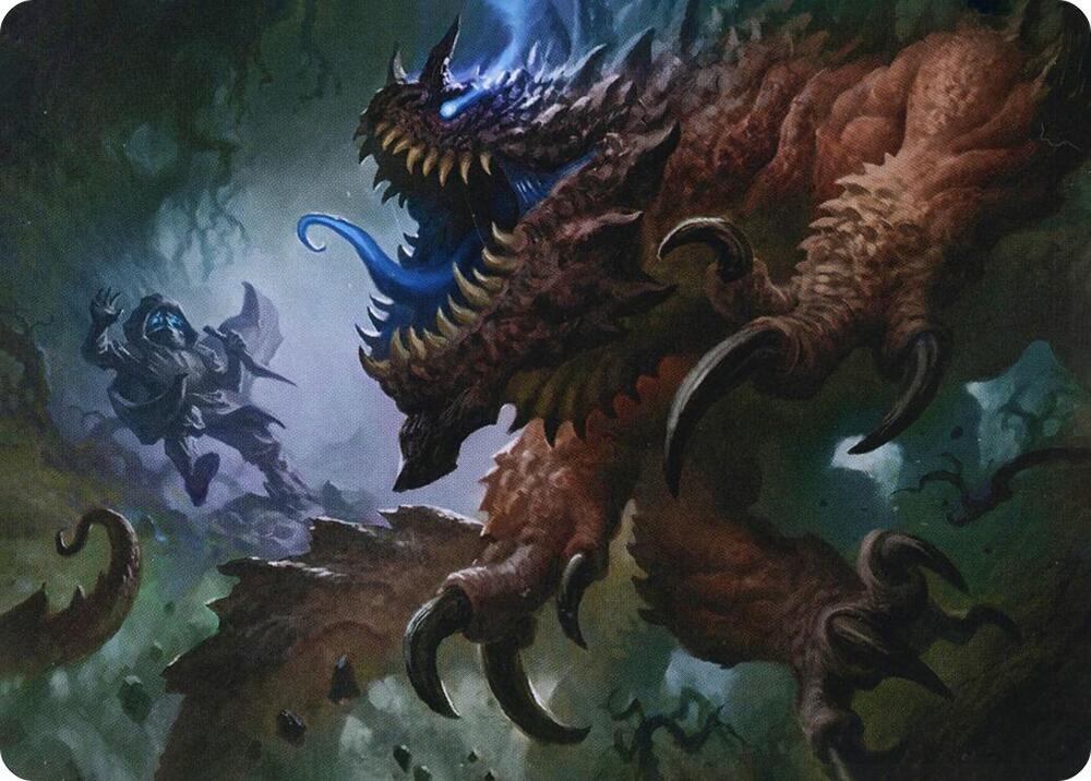 Basilisk Art Card 9 card from Art Series: Adventures in the Forgotten Realms