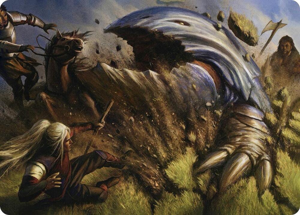Bulette Art Card 16 card from Art Series: Adventures in the Forgotten Realms