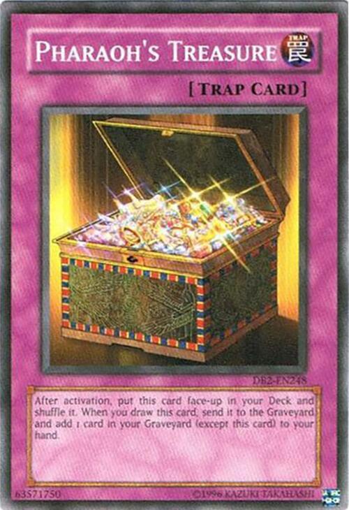 Pharaoh's Treasure DB2-EN248 card from Dark Beginning 2