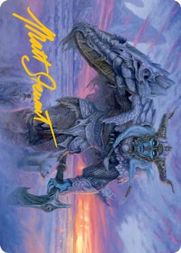 Frost Giant Art Card (Gold-Stamped Signature) 5 card from Art Series: Adventures in the Forgotten Realms